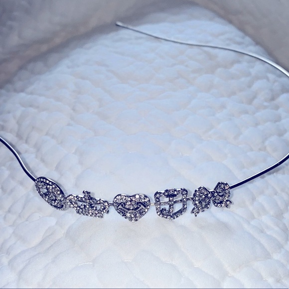 Vintage Juicy Couture Metal Headband - Picture 5 of 8